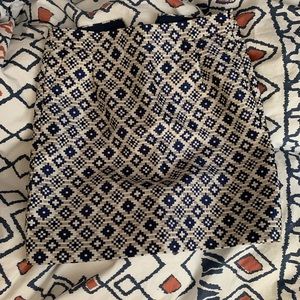 J Crew Factory Geometric Skirt